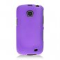 Hard Plastic Snap On Rubberized Case Cover for Samsung illusion i110 (Verizon) - Purple