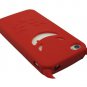 Soft Silicone Skin Cover Case for Apple iPhone 4/4S - Red Devil
