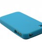 Soft Silicone Skin Cover Case for Apple iPhone 4/4S - Sky Blue