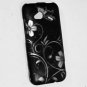 Hard Plastic Rubberized Snap On Design Case for HTC Droid Incredible 4G (Verizon) - Midnight Garden