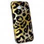 Hard Plastic Rubberized Snap On Design Case for HTC Droid Incredible 4G (Verizon) - Golden Cheetah