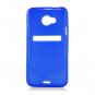 Soft TPU Gel Skin Cover Case for HTC Evo 4G LTE (Sprint) – Blue