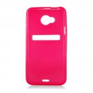 Soft TPU Gel Skin Cover Case for HTC Evo 4G LTE (Sprint) – Red