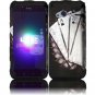 Hard Plastic Rubberized Design Case for HTC Droid Incredible 4G (Verizon) - Vintage Ace
