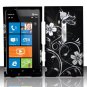 Hard Plastic Rubberized Snap On Design Case for Nokia Lumia 900 (AT&T) &acirc;�� Midnight Garden