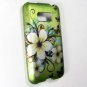 Hard Plastic Rubberized Design Case for LG Optimus Elite (Sprint/Virgin Mobile) &acirc;�� Hawaiian Flowers