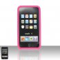 Soft Silicone Skin Cover Case for Apple iPod Touch 4 – Hot Pink