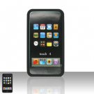 Soft Silicone Skin Cover Case for Apple iPod Touch 4 – Black