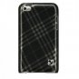 Hard Plastic Design Case for Apple iTouch 4 (4th Gen) – Smoke Diagonal Check