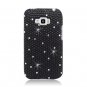 Hard Plastic Bling Design Case for LG Optimus Elite (Sprint/Virgin Mobile) &acirc;�� Black Diamond