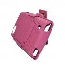 Armor Hybrid Case with Kickstand Belt Clip Holster for LG Optimus M Plus MS695 – Hot Pink