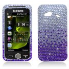 Hard Plastic Bling Rhinestone Case for HTC Droid Incredible 4G LTE (Verizon) – Purple Waterfall
