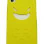 Soft Silicone Skin Cover Case for Apple iPhone 4/4S - Yellow Devil