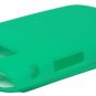 Hard Plastic Rubber Feel Case for Blackberry Torch 9800 - Turquoise