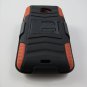 New Rugged Armor Hybrid Hard Case With Belt Clip Holster for HTC Evo 4G LTE (Sprint) - Brown
