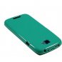 Soft TPU Gel Skin Cover Case for HTC One S/Ville (T-Mobile) - Turquoise