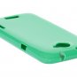 Soft TPU Gel Skin Cover Case for HTC One X/Elite (AT&T) - Turquoise