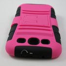 New Rugged Armor Hybrid Hard Case with Belt Clip Holster for Samsung Galaxy S3 III - Pink