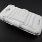 Armor Hybrid Hard Case with Kickstand Belt Clip Holster for HTC One S/Ville (T-Mobile) – White