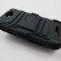Armor Hybrid Hard Case with Kickstand Belt Clip Holster for HTC One S/Ville (T-Mobile) – Black
