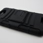 Armor Hybrid Hard Case with Kickstand Belt Clip Holster for HTC One S/Ville (T-Mobile) – Black
