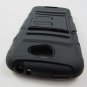 Armor Hybrid Hard Case with Kickstand Belt Clip Holster for HTC One S/Ville (T-Mobile) – Black