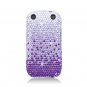 Purple Waterfall Hard Plastic Bling Design Case BlackBerry Curve 9310/9320 (Verizon/Boost Mobile)