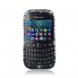 Black Waterfall Hard Plastic Bling Design Case BlackBerry Curve 9310/9320 (Verizon/Boost Mobile)
