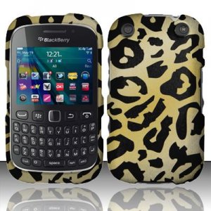 Golden Cheetah Hard Plastic Rubberized Case for BlackBerry Curve 9310/9320 (Verizon/Boost Mobile)