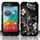 Hard Plastic Rubberized Snap On Case for Motorola Photon Q 4G LTE XT897 (Sprint) – Midnight Garden