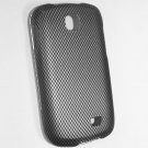 Hard Plastic Rubberized Snap On Design Case for Samsung Galaxy Appeal i827 (AT&T) - Carbon Fiber