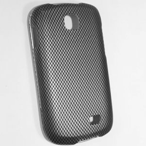 Hard Plastic Rubberized Snap On Design Case for Samsung Galaxy Appeal i827 (AT&T) - Carbon Fiber