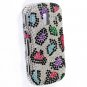 Hard Plastic Bling Design Case for Samsung Intensity 3 III SCH U485 (Verizon) - Rainbow Leopard