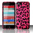 New Hard Plastic Rubberized Snap On Case Cover for Apple iPhone 5 – Hot Pink Leopard