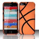 New Hard Plastic Rubberized Snap On Case Cover for Apple iPhone 5 – Basketball