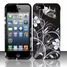 New Hard Plastic Rubberized Snap On Case Cover for Apple iPhone 5 – Midnight Garden