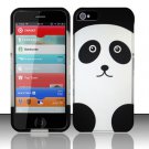 New Hard Plastic Rubberized Snap On Case Cover for Apple iPhone 5 – Cute Panda Bear