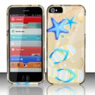 New Hard Plastic Rubberized Snap On Case Cover for Apple iPhone 5 – Beach Scene