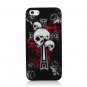 New Hard Plastic Rubberized Snap On Case Cover for Apple iPhone 5 â Skull and Dagger