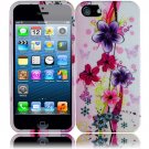 New Hard Plastic Snap On Design Case Cover for Apple iPhone 5 – Elite Flower