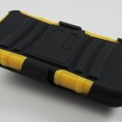 New Rugged Hybrid Case Belt Clip Holster w/ Kickstand for Apple iPhone 5 6TH Gen - Yellow