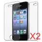 2 Premium Front & Back Clear LCD Screen Protector for Apple iPhone 5 6th Gen Phone