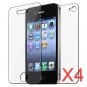 4 Premium Front & Back Clear LCD Screen Protector for Apple iPhone 5 6th Gen Phone