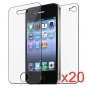 20 Premium Front & Back Clear LCD Screen Protector for Apple iPhone 5 6th Gen Phone