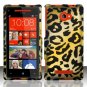 Hard Plastic Snap On Case Cover HTC Windows Phone 8X (Verizon/AT&T/T-Mobile) – Golden Cheetah