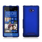 Hard Plastic Snap On Case Cover for HTC Windows Phone 8X (Verizon/AT&T/T-Mobile) – Blue