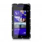 Hard Plastic Bling Case Cover for HTC Windows Phone 8X (Verizon/AT&T/T-Mobile) - Black Diamond