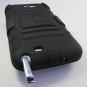 New Rugged Armor Hybrid Hard Case w/ Belt Clip Holster for Samsung Galaxy Note 2 II N7100 - Black