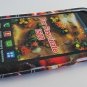 Hard Plastic Rubber Feel Design Case for Samsung Fascinate i500 - Love Hurts