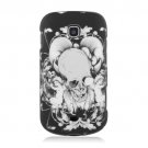 Hard Plastic Snap On Case Cover for Samsung Galaxy Stellar 4G i200 (Verizon) - Skull and Angels